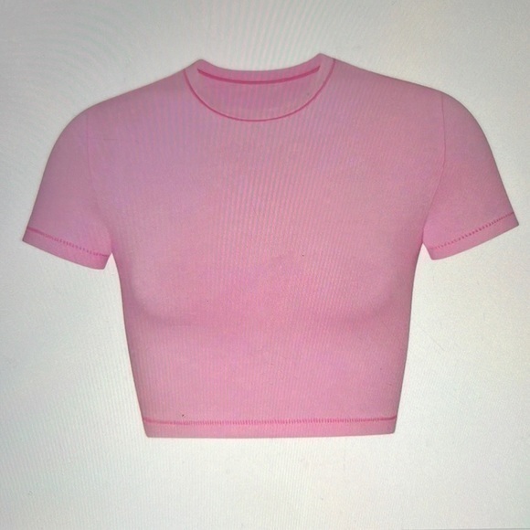 SKIMS Tops - Skims Cotton Jersey Crop Top